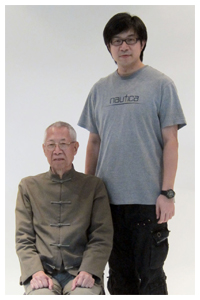 Horace and his father Grandmaster Chu